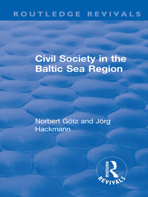 cover image of Civil Society in the Baltic Sea Region